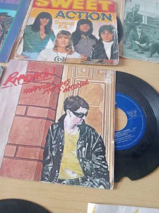 12 Vinilos Pop/Rock Pequeños