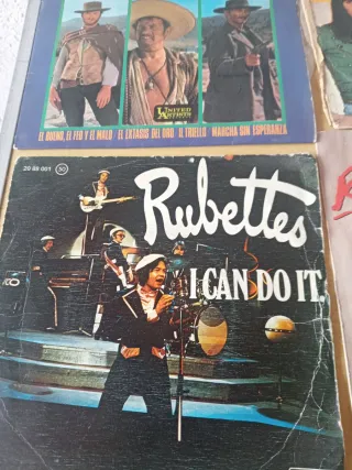 12 Vinilos Pop/Rock Pequeños