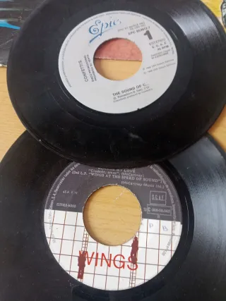 12 Vinilos Pop/Rock Pequeños