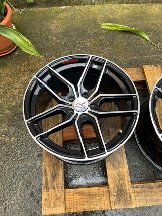 4 Llantas Wheels Negras  18x9,5J ET40