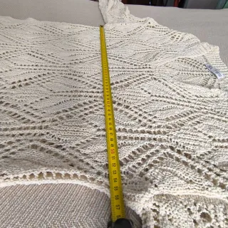 Jersey de punto calado.