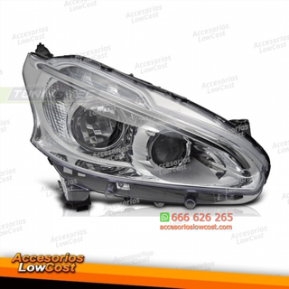 FARO CROMADO LED LADO DERECHO TYC PARA PEUGEOT 20