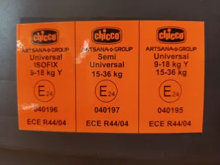 Silla Coche Chicco YOUniverse Fix Negra