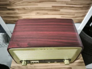 Radio Vintage Sunstech RPR4000 Marrón/Dorado