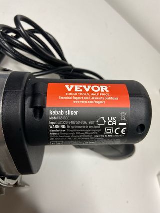 : Cortador Kebab Eléctrico Vevor 80W