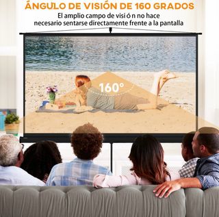 Pantalla de Proyección Portátil