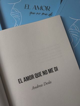 El amor que no me di / Libro