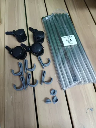 SONGMICS Carro de Almacenamiento de 3 Niveles