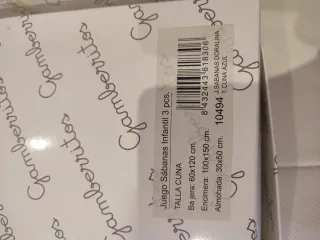 Sábanas Cuna Invierno de Doralina