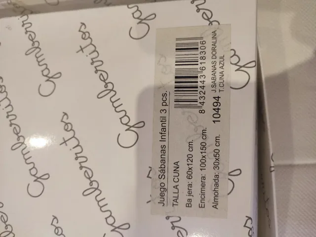 Sábanas Cuna Invierno de Doralina