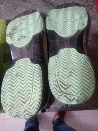 Zapatillas de pádel verdes