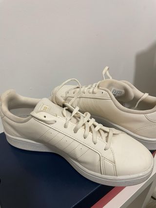 Adidas Blancas Unisex Talla 41