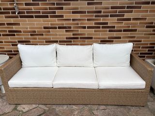 Sofá de jardín para 3 asientos