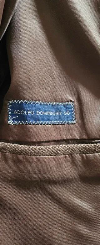 Chaqueta Adolfo Domínguez Marrón