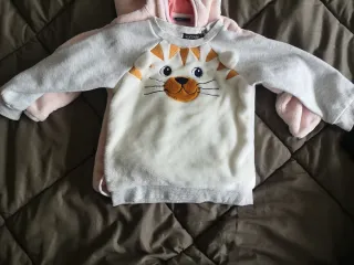 Lote 3 peças roupa polar infantil