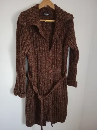 Abrigo WANLI Talla Única Marrón