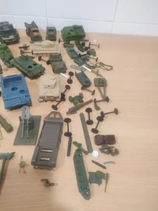 Lote Coches Plástico Militar