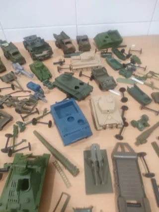 Lote Coches Plástico Militar