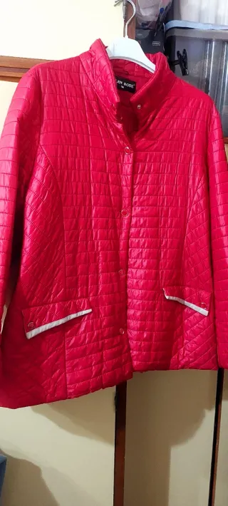 Giubbino imbottito ELLEN ROSE rosso 3xl