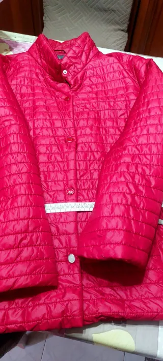 Giubbino imbottito ELLEN ROSE rosso 3xl