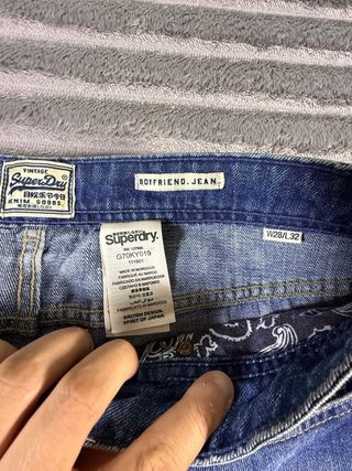Jeans Superdry Uomo Denim W28
