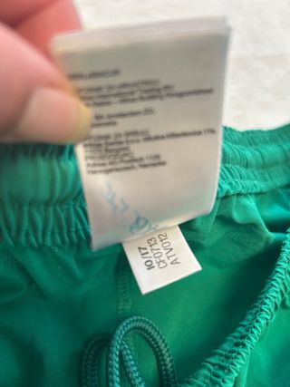 Pantalón corto Adidas verde