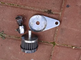 Harley Soporte Filtro y Embellecedores Tubo