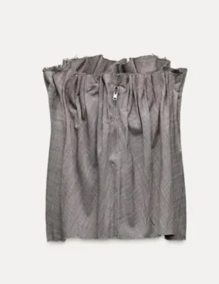 Top Zara palabra de honor ZW Collection