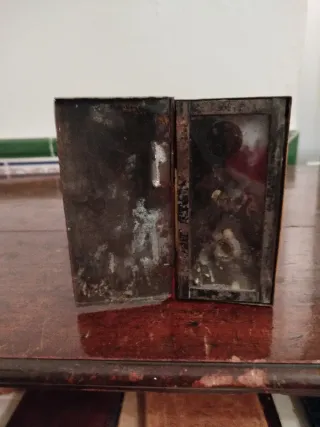 Palmatoria libro metal plegable