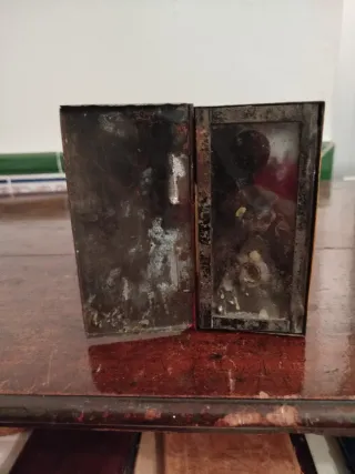 Palmatoria libro metal plegable