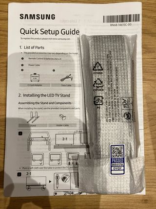 Mando Smart TV Samsung Original