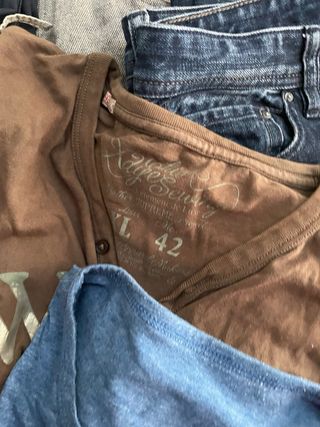 Lote Ropa Hombre Talla L (42-44) 8 prendas