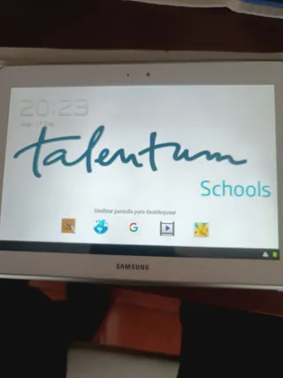 Tablet Samsung Blanca