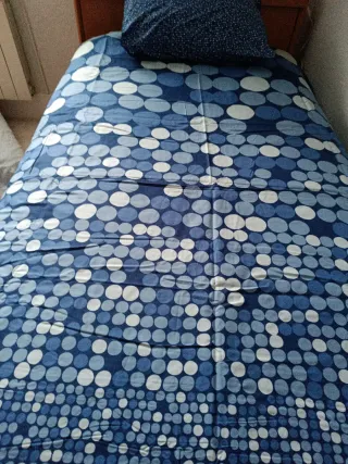 Funda Nórdica Azul y Blanca