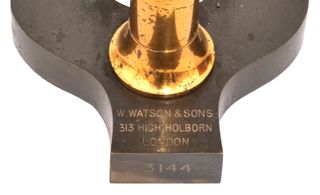 Microscopio Watson Antiguo Inglés (c.1890)