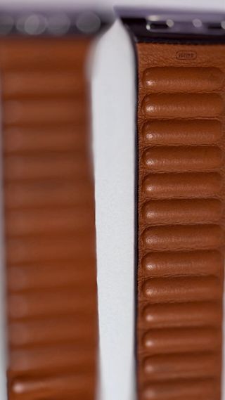 Correa Cuero Apple Watch 44mm Marrón