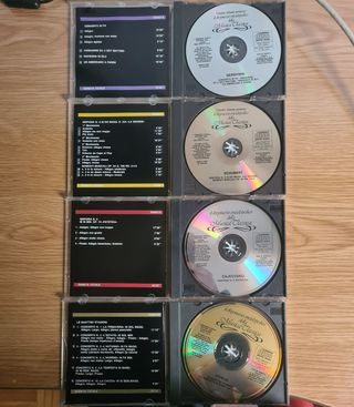 Lote 7 CDs Música Clásica: Vivaldi, Brahms, Ravel