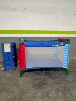 Cuna de viaje infantil plegable