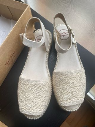 Alpargatas Toni Pons Eulalia Beige