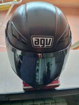 Casco Moto AGV Negro