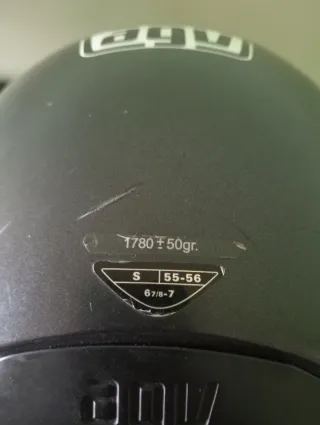 Casco Moto AGV Negro