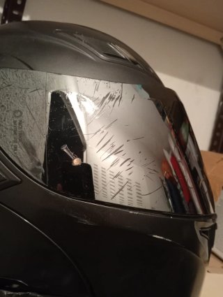 Casco Moto AGV Negro