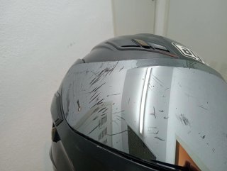 Casco Moto AGV Negro