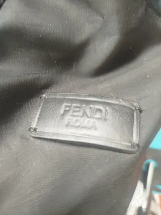 Mochila Fendi Monster Negra y Amarilla
