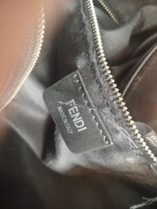 Mochila Fendi Monster Negra y Amarilla