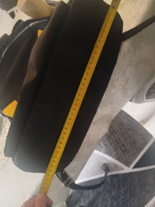 Mochila Fendi Monster Negra y Amarilla