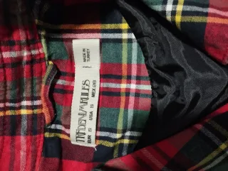 Cazadora Biker Cuadros