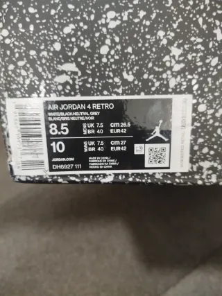 Jordan 4 Military Black