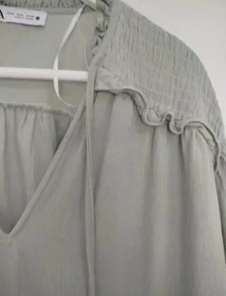 Blusa Zara verde