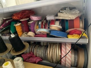 Lote de vivos y cintas para manualidades